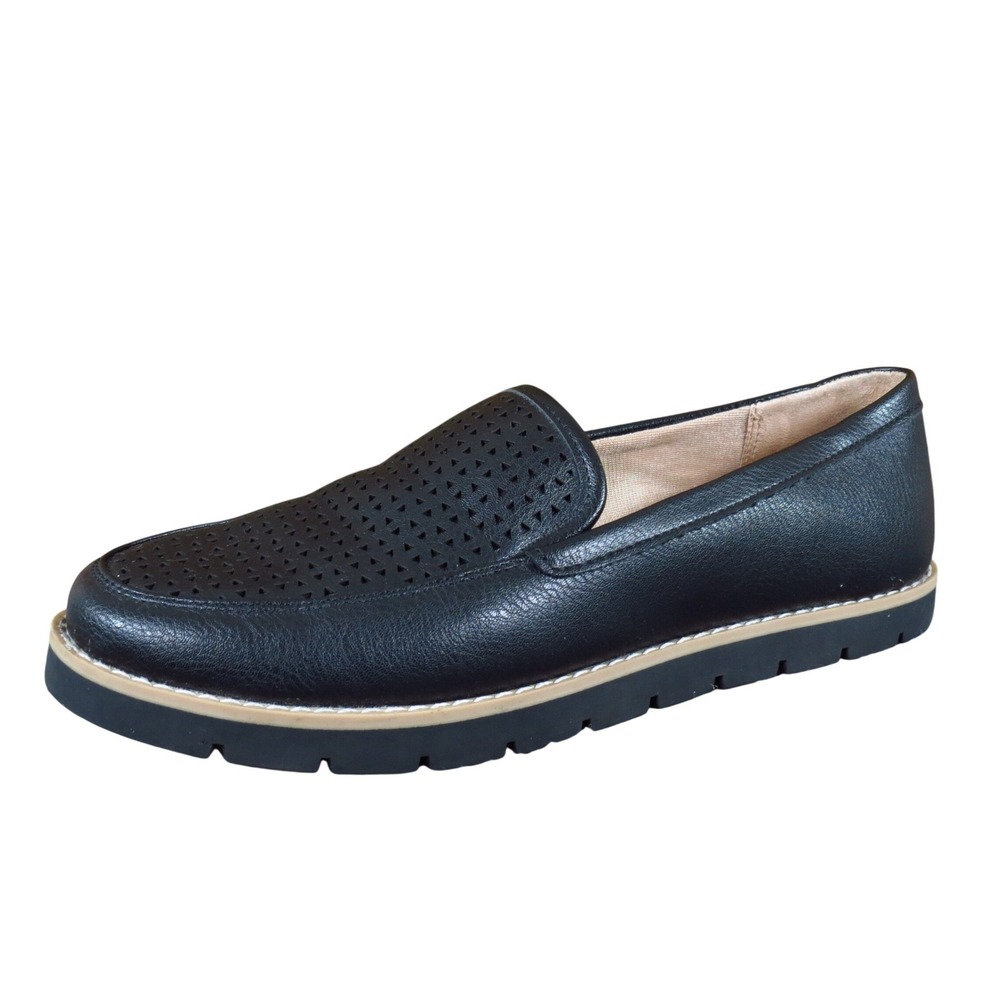 Simply Comfort Urban 2 Women Loafer Size 5.5 Casual Walking Black Faux Leather